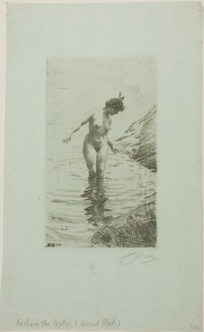 Cirkler af vand II af Anders Zorn