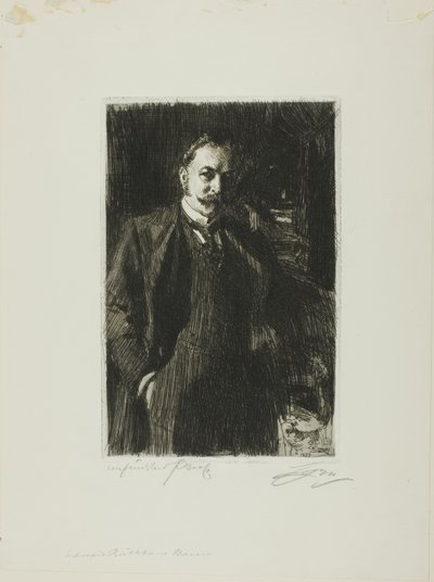 E.R. Bacon af Anders Leonard Zorn
