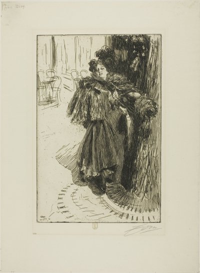 Effet de Nuit III af Anders Leonard Zorn