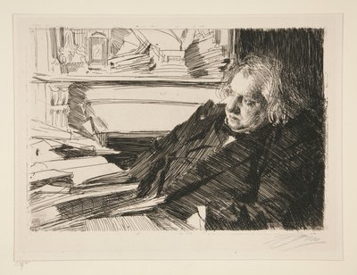 Ernest Renan af Anders Leonard Zorn