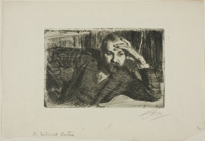 Fredrik Martin af Anders Leonard Zorn