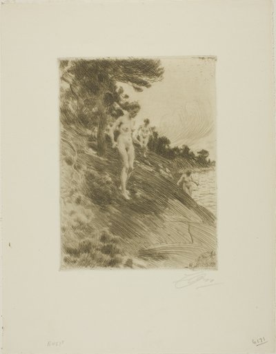 Bange af Anders Leonard Zorn