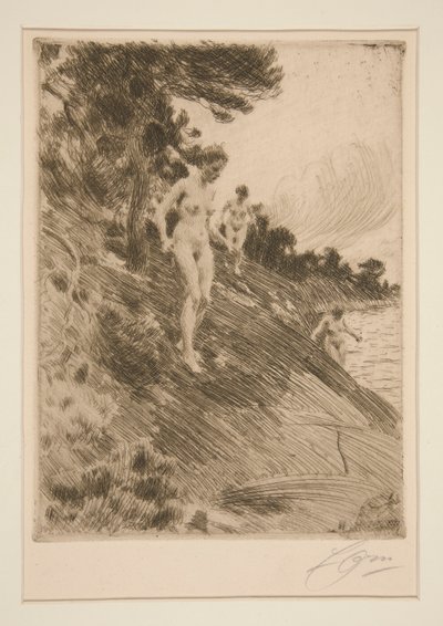 Bange af Anders Leonard Zorn