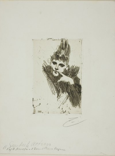 Gerda Grönberg I af Anders Leonard Zorn