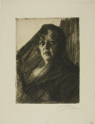 Gerda Lundequist af Anders Leonard Zorn