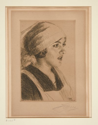 Gully I af Anders Leonard Zorn