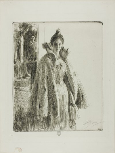 H. R. H. Prinsesse Ingeborg af Sverige II af Anders Leonard Zorn