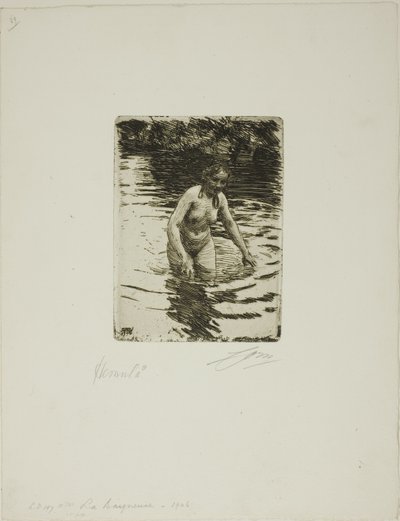 Hemula II af Anders Leonard Zorn