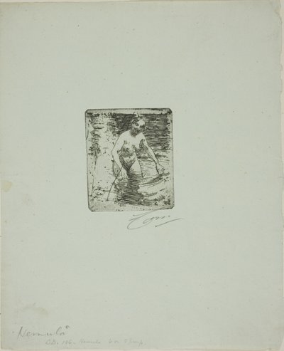 Hemulå I af Anders Leonard Zorn