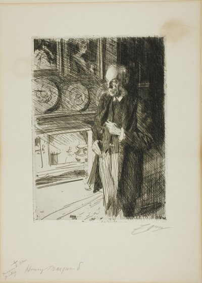 Henry Marquand af Anders Leonard Zorn