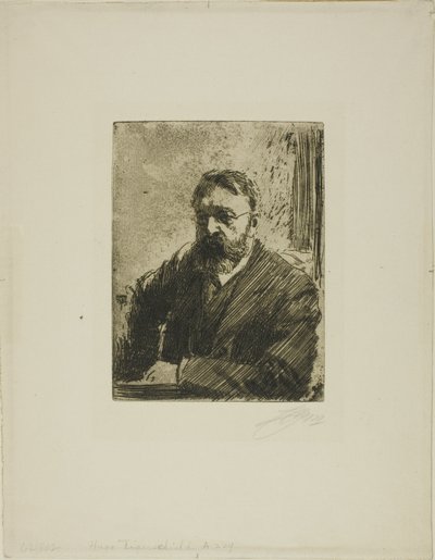 Hugo Tigerschiöld af Anders Leonard Zorn