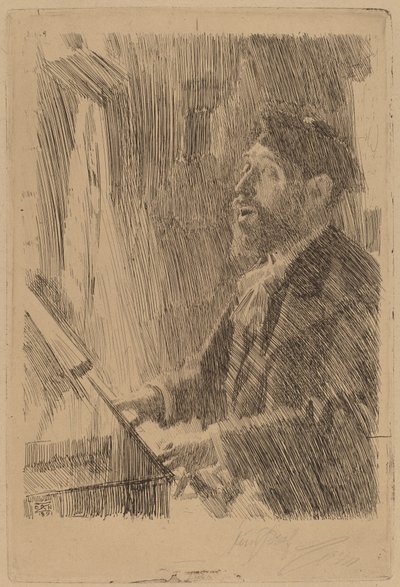 J.B. Faure af Anders Leonard Zorn