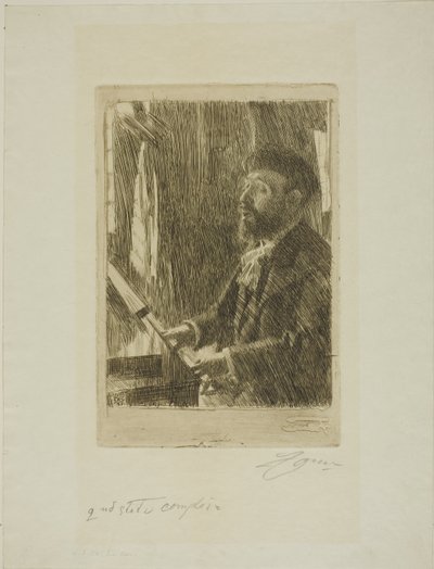 J.B. Faure af Anders Leonard Zorn