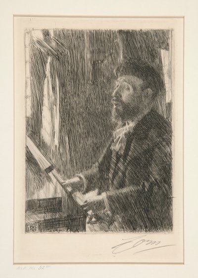 J. B. Faure af Anders Leonard Zorn