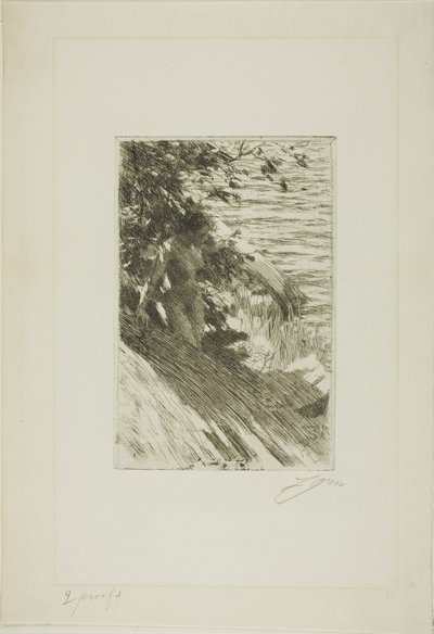 "La Grande Baigneuse" - Den store badegæst af Anders Leonard Zorn