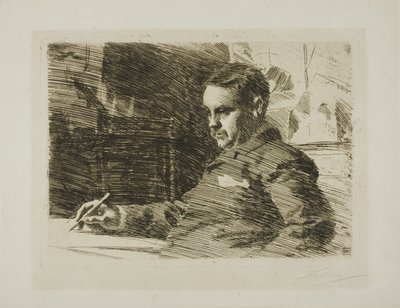 Advokat Wade af Anders Leonard Zorn