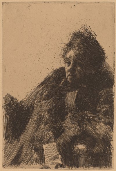 Madame Simon, II af Anders Leonard Zorn