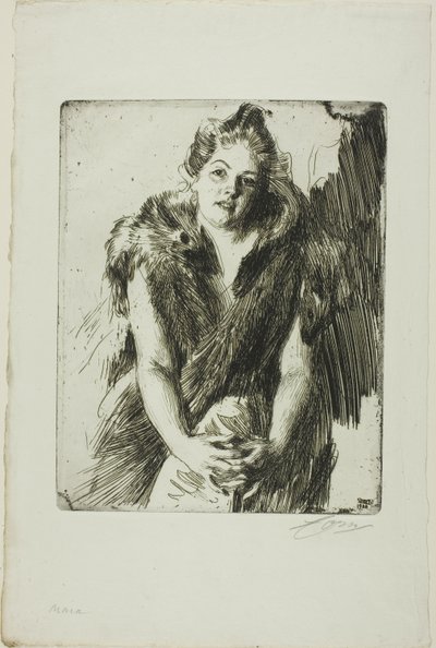 Maja von Heijne af Anders Leonard Zorn