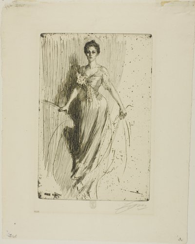 Frøken Lurman af Anders Leonard Zorn