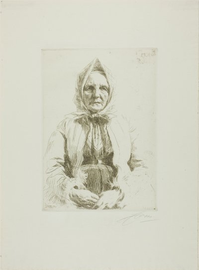 Mona af Anders Leonard Zorn