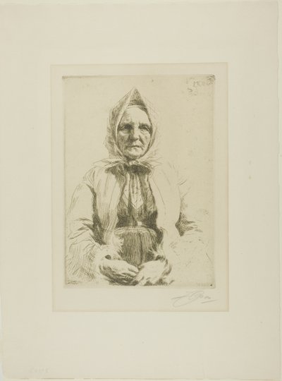 Mona af Anders Leonard Zorn