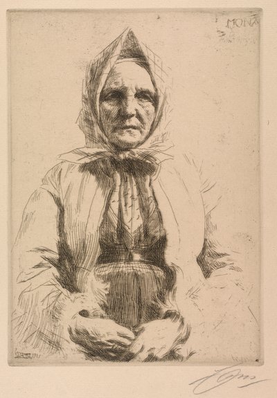 Mona af Anders Leonard Zorn
