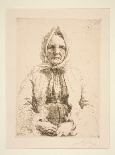 Mona af Anders Leonard Zorn
