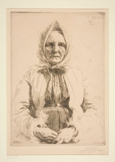 Mona af Anders Leonard Zorn