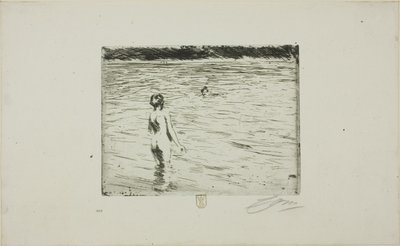 Mor bader af Anders Leonard Zorn