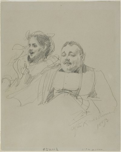 Mr. og Mrs. Raymond Johnson af Anders Leonard Zorn