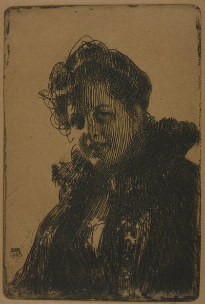 Fru. Granberg af Anders Leonard Zorn