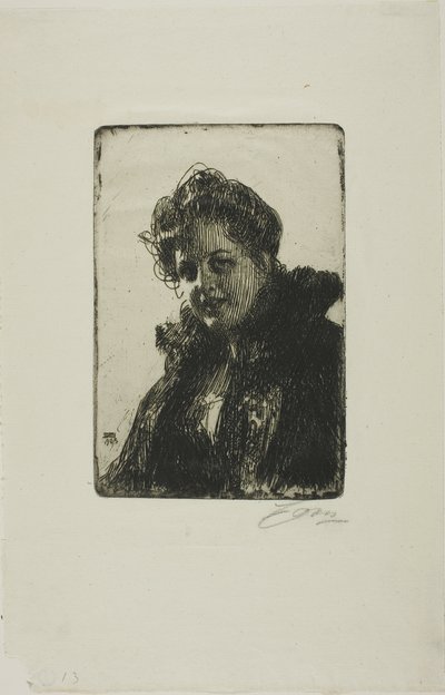 Fru. Granberg af Anders Leonard Zorn