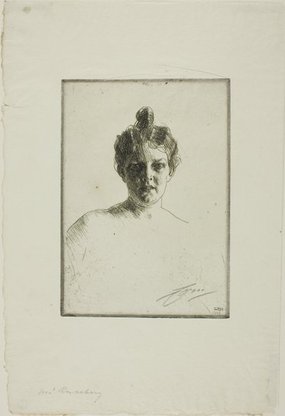 Fru Runeberg af Anders Leonard Zorn