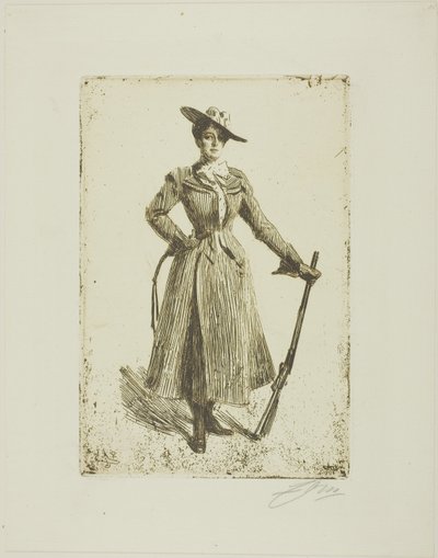 Mrs. Thompson Seton af Anders Leonard Zorn