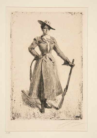 Mrs. Thompson Seton af Anders Leonard Zorn