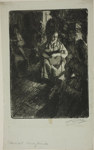 Familie musik af Anders Leonard Zorn