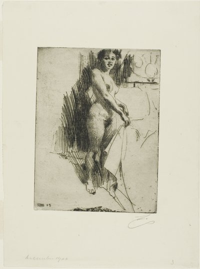 Nanette af Anders Leonard Zorn