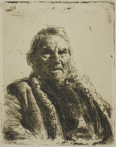 Old Soldier ("Prinsen") af Anders Leonard Zorn