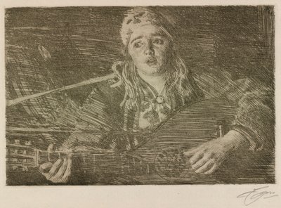 Ols Maria af Anders Leonard Zorn