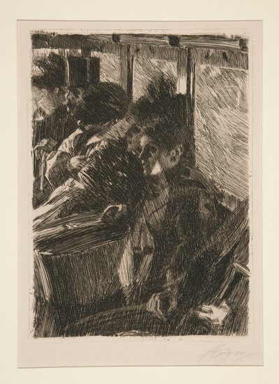 Omnibus af Anders Leonard Zorn