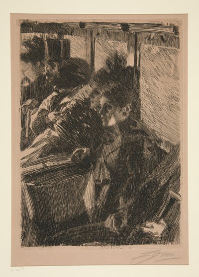 Omnibus af Anders Leonard Zorn