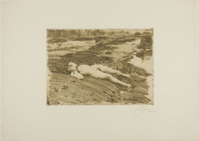 På Sandet af Anders Leonard Zorn