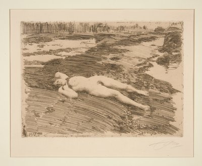 På Sandet af Anders Leonard Zorn