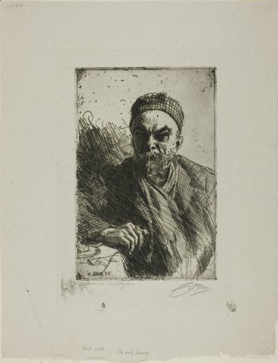 Paul Verlaine II af Anders Leonard Zorn