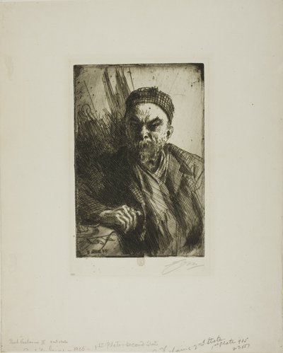 Paul Verlaine II af Anders Leonard Zorn