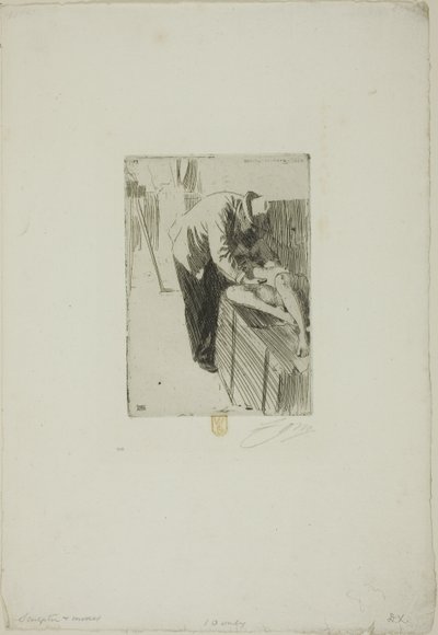 Per Hasselberg af Anders Leonard Zorn