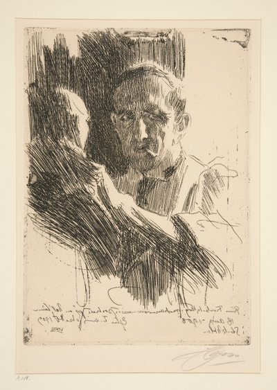 Prins Paul Toubetskoy II af Anders Leonard Zorn