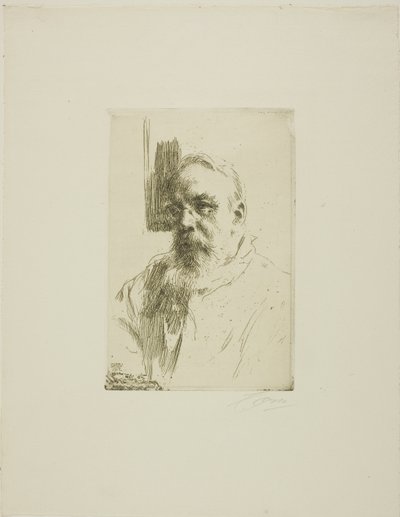 Professor John Berg af Anders Leonard Zorn