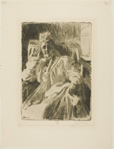 Dronning Sophia af Anders Leonard Zorn