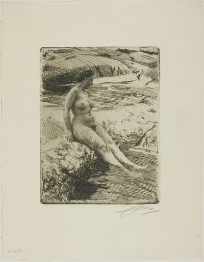 Sand Havn af Anders Leonard Zorn